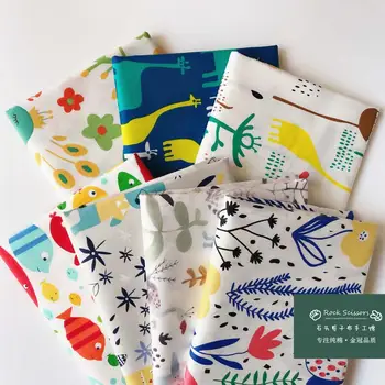 

50*150cm DIY Cute Cloth cotton fabric tela algodon telas algodon baumwolle stoff tela de algodon liverpool fabric pagne