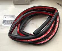 Coche tira junta de la puerta de goma grande tipo D tira de sellado para puerta de coche de ruido Universal coche Epdm caucho impermeable coche de sellos para Auto