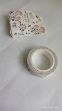 Cinta adhesiva decorativa DIY de varios diseños florales, cinta adhesiva para álbumes de recortes y decoración del teléfono