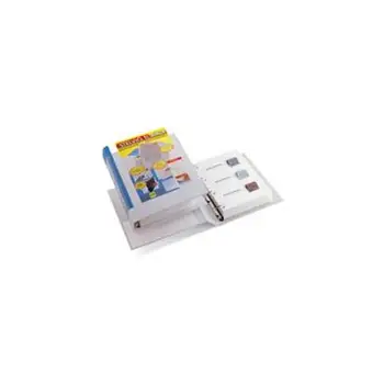 

Wallet with 4 rings for stock office White A4 25x220x300mm 36254601SSEI ROTA3.85