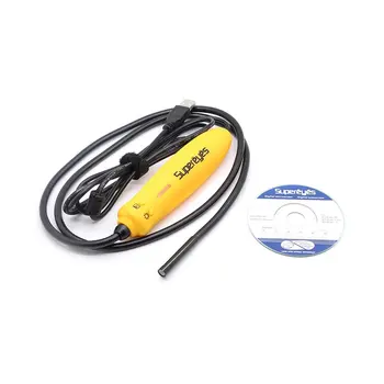 

Endoscope inspection USB Supereyes N013j 7mm and 50X magnification submersible