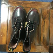 Pasal-Botines de piel auténtica para Mujer, Botas de trabajo, calzado cómodo para Otoño e Invierno