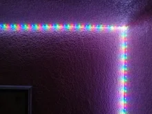 Led-Light-Strips Ribbon-Lamp Decoration Remote-Controller Bedroom Party Rgb Backlight