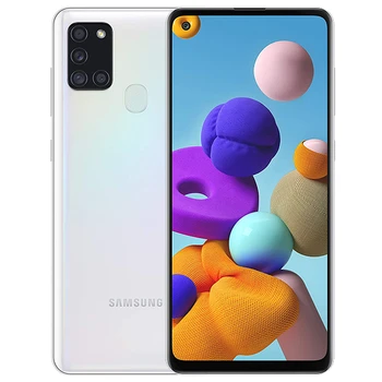 Перейти на Алиэкспресс и купить Samsung Galaxy A21s 3 Гб/32 ГБ белый Dual SIM A217
