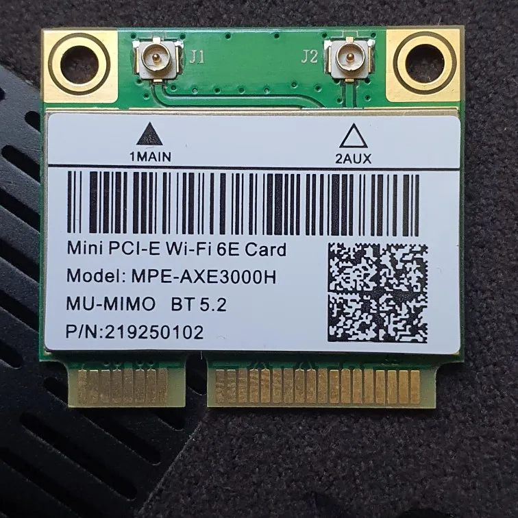 Wifi 6 mt7921. Wifi 7 bluetooth 5.4 mini pci. mediatek wi-fi 6e mt7922 (rz616) 160mhz wireless lan card.