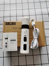 Dog Nail Clipper For Dogs Pet Cat Nail Clipper Nail Clipper USB Animal Grooming Trimmer