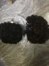 Leeons nuevo rizado flequillo de 11Color Pelo Rizado flequillo extensiones de cabello sintético Clip en el frente postizos ajustable