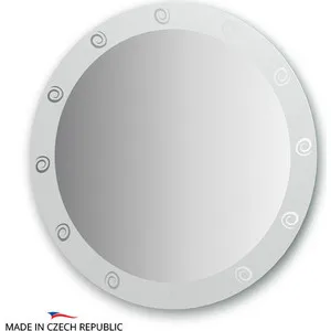 

Mirror FBS artistica D80 cm, with ornament-Galaxy (CZ 0710)