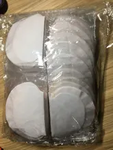 Almohadillas desechables de algodón para el sudor almohadillas axila bajo el brazo para el sudor, para vestido, protección contra el sudor, 100 Uds. (50 pares)