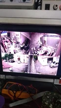 Sistema CCTV de 4 canales 5 en 1, kit de videovigilancia con cámaras AHD, de seguridad exterior, alarma por correo electrónico, 720P/1080P