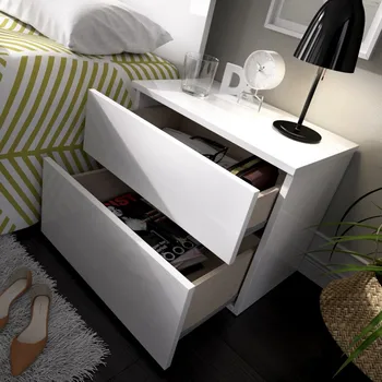 

BEDSIDE TABLE KIT MODEL ALICE ARTIC 2 DRAWERS