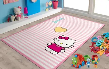 

Hello Kitty 4 Patterned Carpet ,Non Slip Floor Carpet,Teen's Carpet,Turkish Rug