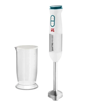 

Di4 Quattro Mix 600 Giorno - Batidora de Varilla, 600W, 20 Velocidades, Función Turbo, Cuchillas de 4 Filos que permiten batir