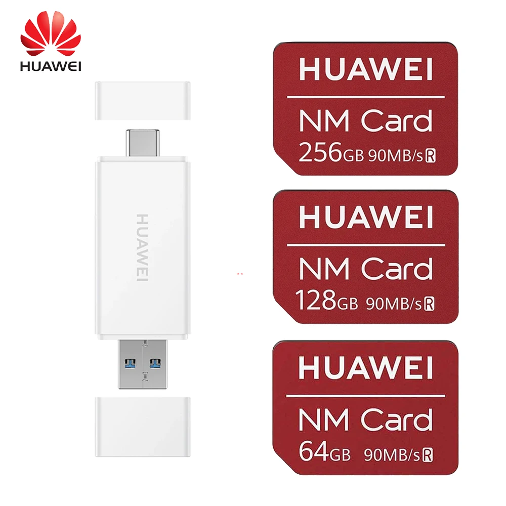 Huawei NM карта 90 МБ/с./с 64 Гб/128 ГБ/256 ГБ применяется к Mate20 Pro Mate20 X P30 huawei USB3.1 Gen 1 Nano считыватель карт памяти