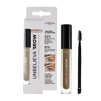 

L'Or éal Paris Unbelieva Brow Gel Eyebrow, Full Length, 103 Warm Blonde-10 ml