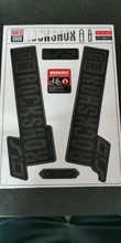 2018 rockshox SID mountain bike front fork decals  bicycle front fork stickers