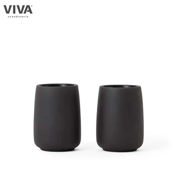 

Стакан для чая VIVA Scandinavia "Nicola" 0,17л, 2 предмета, серый, V35703