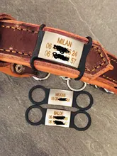 Pet-Id-Tags Dog-Collar-Accessories Dog-Nameplate-Tags Engraved Custom Personalized Small Dogs