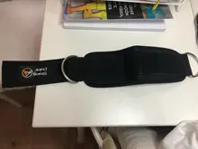 Equipo de Fitness para gimnasio, correa de tobillo acolchada, doble anillo en D, ajustable, para entrenamiento de piernas, soporte de seguridad deportiva para abductores