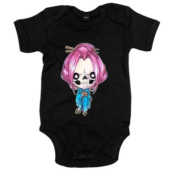 

Baby bodysuit Chibi Kawaii Hone Onna spoof of the Yokai Japanese