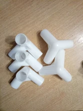 Connector Joint Pipe-Fitting Diy Tent 12mm Straight-Elbow PVC 5pcs Cross 120 135-Degree