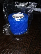 Vendaje elástico autoadhesivo desechable para mango con tubo de estiramiento, accesorios de tatuaje de Color aleatorio x1