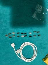 Cable de extensión para tira de luces led RGB, Conector de 30CM, 1M, 2,5 M, 5M, 5 pines, 4 pines, con aguja para SMD 5050, 3528, RGBW