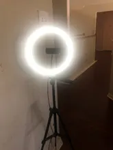 Trípode con lámpara led circular para fotos, utensilio de fotografía con bluetooth, control remoto, soporte de 26 cm, ideal para hacerse un selfie con el teléfono, para YouTube