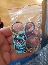 5 unids/lote 30mm llavero largo 70mm Popular clásico 11 colores plateado langosta cierre llavero gancho cadena Fabricación de joyería para llavero