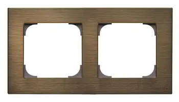 

ABB SKY Antique brass Рамка-2-ая 2CLA857200A1201