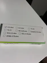 5 unids/caja de ELeaf CE bobina cabeza 0 18ohm/0 3ohm/0.5ohm para iStick Pico 75W iJust2 Melo 3 envío de la gota