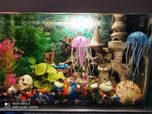 Ornament Terrarium-Decoration Simulation-Statue Skull Aquarium Fish-Tank Reptile Cave