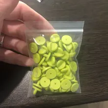 50 Uds de broche Bukle botón broche Pin espalda embrague cuidado tapa de corbata tapones apretar titular de la placa de accesorios de la joyería