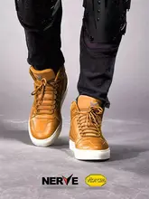  NERVE Motorcycle Boots 4 Colors Cowhide Real Leather Men  Breathable Sports Shoes Sneakers Riding Motorcycle Equipment 
