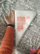 100 Uds paquete pastelería Bolsa S/M/L tamaño desechables tuberías de torta de glaseado Fondant crema decoración de repostería punta herramienta de decoración de pasteles