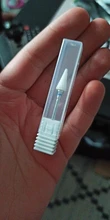 1 pieza de cabezal cerámico para pulidora, eléctrica de uñas artísticas