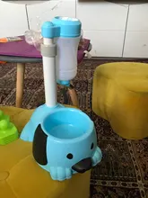 Water-Drinker-Dispenser Bottle Pet Bowl Dish Hamster-Feeder Puppy Food-Stand Cats Dogs