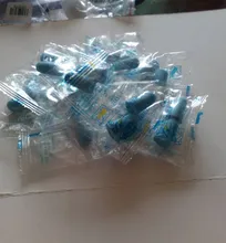 Tapones para los oídos de espuma blanda, tapones de protección auditiva con aislamiento acústico, reducción de ruido, cónico, para viaje, 10 pares