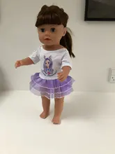 Ropa y vestidos para muñecas, ropa deportiva para muñecas de 17 pulgadas y 43cm, para bebés, Festival de regalo de cumpleaños
