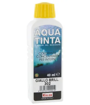 

10 PCS AQUATINTA INDOOR ML.40 302 YELLOW BRILL.