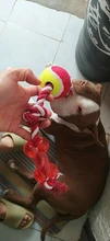 Cuerda para perro de compañía de algodón para masticar, juguete para mascotas con forma de bola de hueso, nudos, limpieza de dientes para perros pequeños, medianos y grandes, 5 tipos