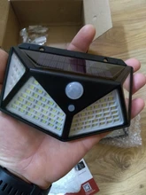 Solar-Light Garden-Decoration Motion-Sensor 100 Led Outdoor Waterproof 102 PIR 