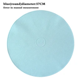 Enhanced Pet Grooming Table with Non - Slip Mat - Durable, Odorless Silicone Surface (Blue)