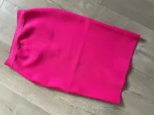 11 colores sólido desnudo Sexy de verano Bodycon tipo Bandage de fiesta faldas mujeres 2021 blanco negro rojo Beige Faldas lápiz 60cm