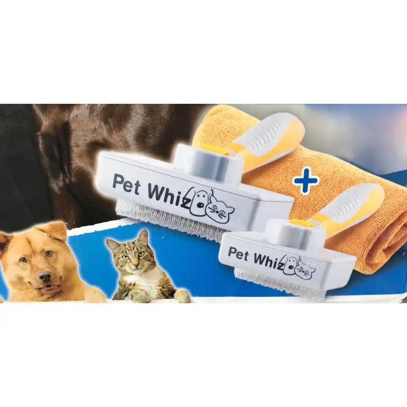 Pet Whiz(2 щетки и полотенце
