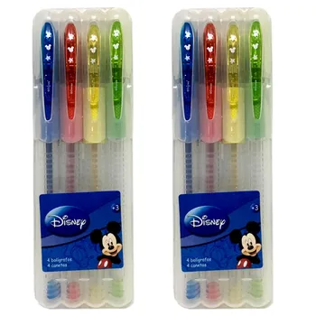 

2x 8 PCs pens marker pens Glitter Disney Mickey Mouse children school Set Mickey Mouse