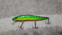 Floating Wobbler Crankbait-Tackle Fishing-Lure Minnow Hard-Bait Treble-Hooks Swimbait