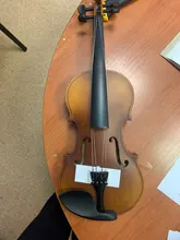 TONGLING-violín de madera maciza con acabado mate para niños, caja para principiantes, cuerdas para arco silenciosas, 4/4, 3/4, 1/4, 1/8