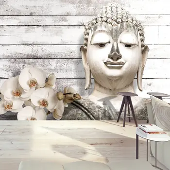 

Wall mural-smiling Buddha-300x210 cm