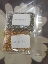 200 unids/lote 4 5 6 7 8 9 10mm saltar anillos conectores de anillos partidos para Diy joyería encontrar haciendo accesorios suministros al por mayor